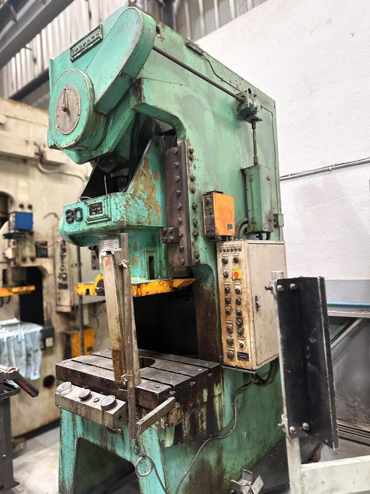 1607 Okamoto C Frame Single Crank Press - Application: Industrial