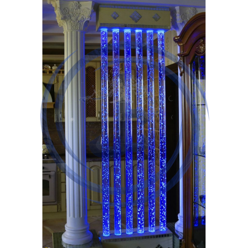 Cylindrical Bubble Fountain