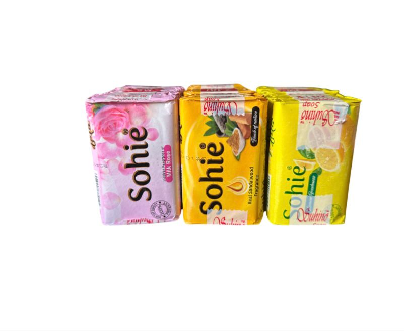 Sohie Lemon Soap 40gm - Ingredients: Herbal