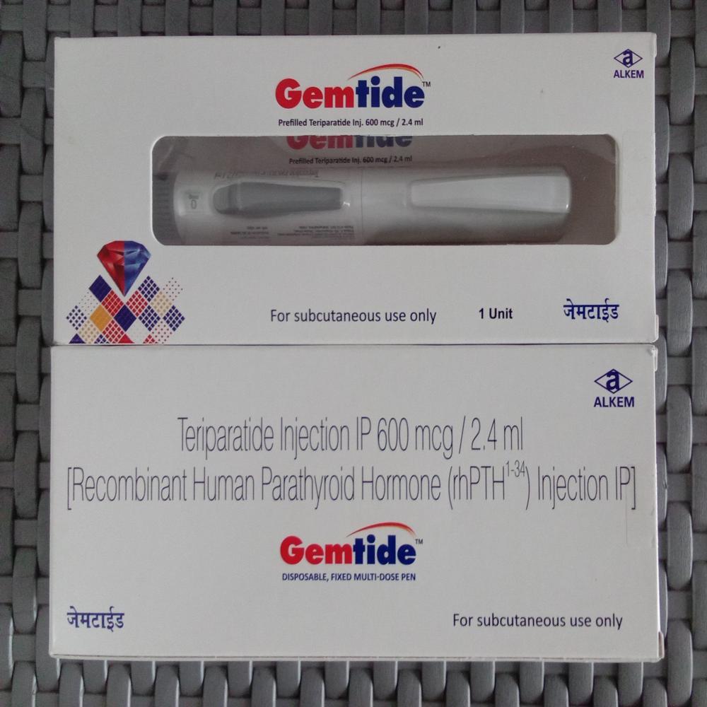 Gemtide Teriparatide Injection 600 mcg