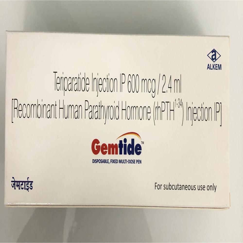 Gemtide Teriparatide Injection 600 mcg