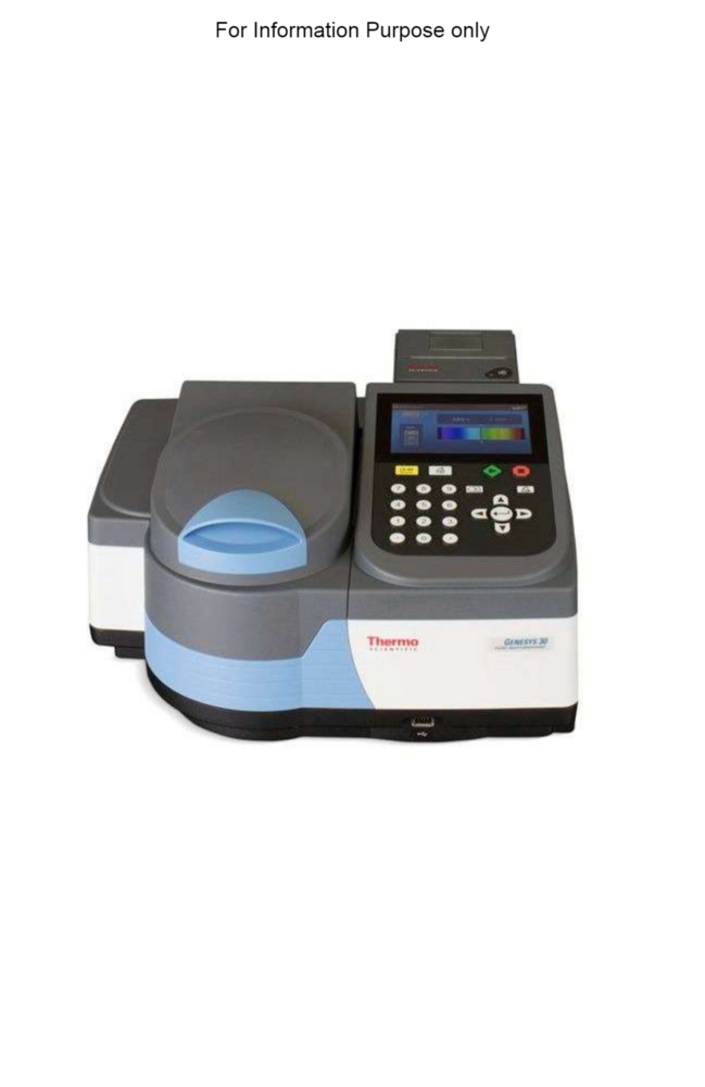 Thermo fisher GENESYS 30/40/50/180 Visible Spectrophotometer