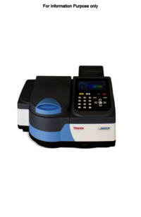 Thermo fisher GENESYS 30/40/50/180 Visible Spectrophotometer