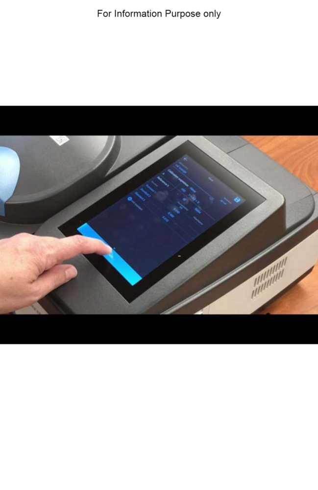 Thermo fisher GENESYS 30/40/50/180 Visible Spectrophotometer