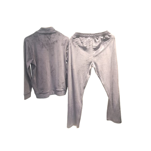 Ladies Velvet Top Pajama Set - Feature: High Quality