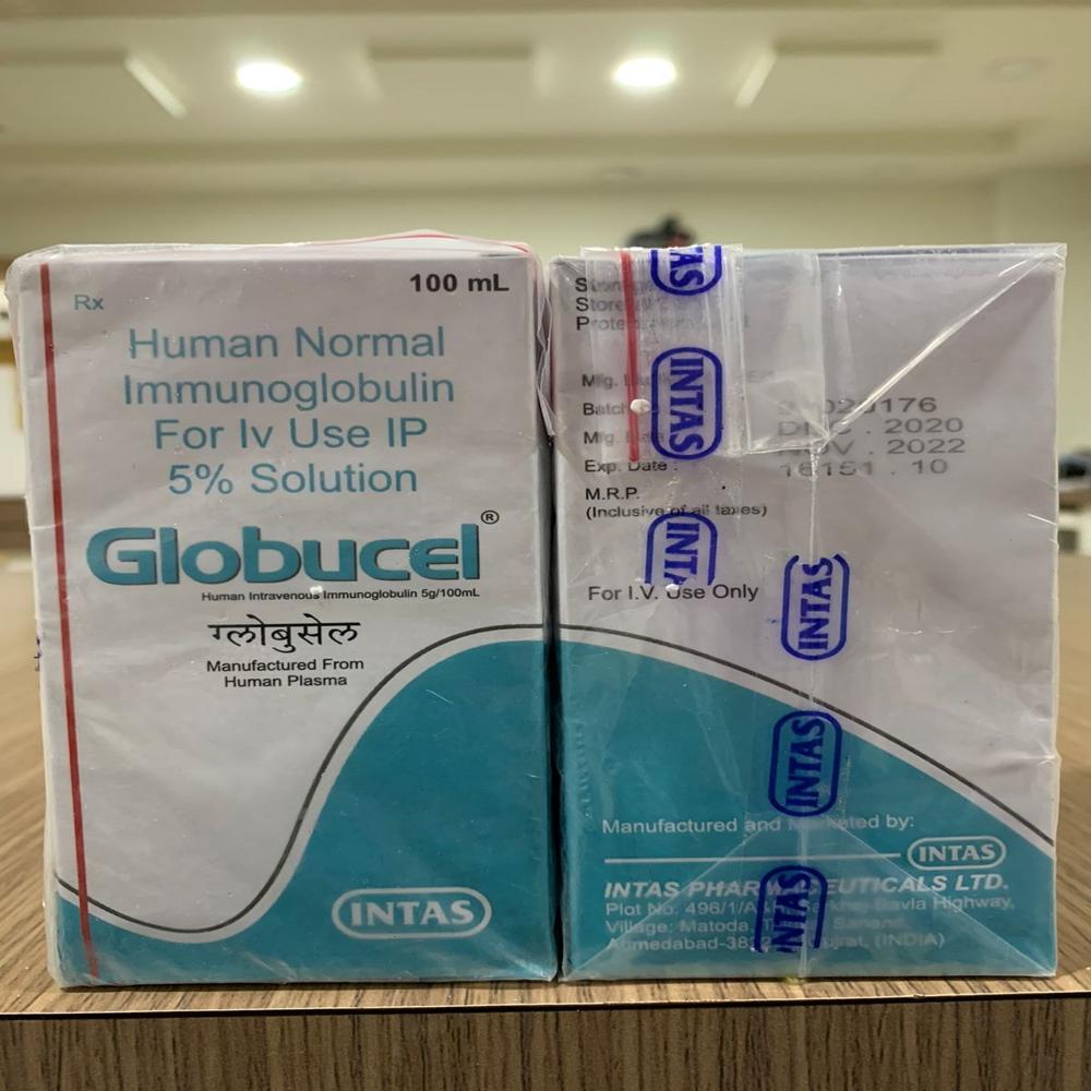 Globucel Immunoglobulin Infusion 5gm 