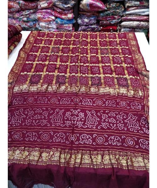 Designer bandhani saree