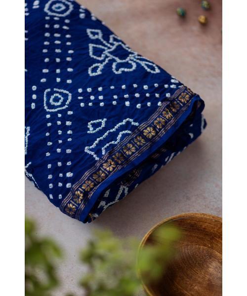 Designer bandhani saree