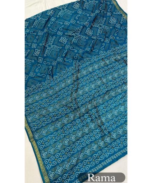 Designer bandhani saree