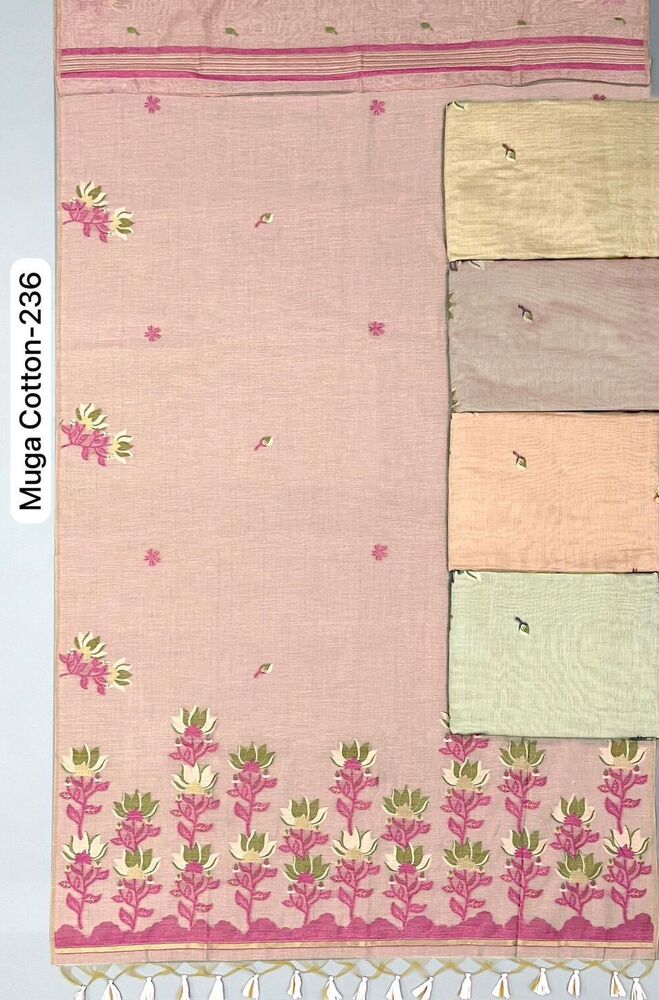 MUGA COTTON SAREE