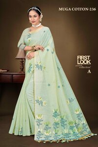 MUGA COTTON SAREE