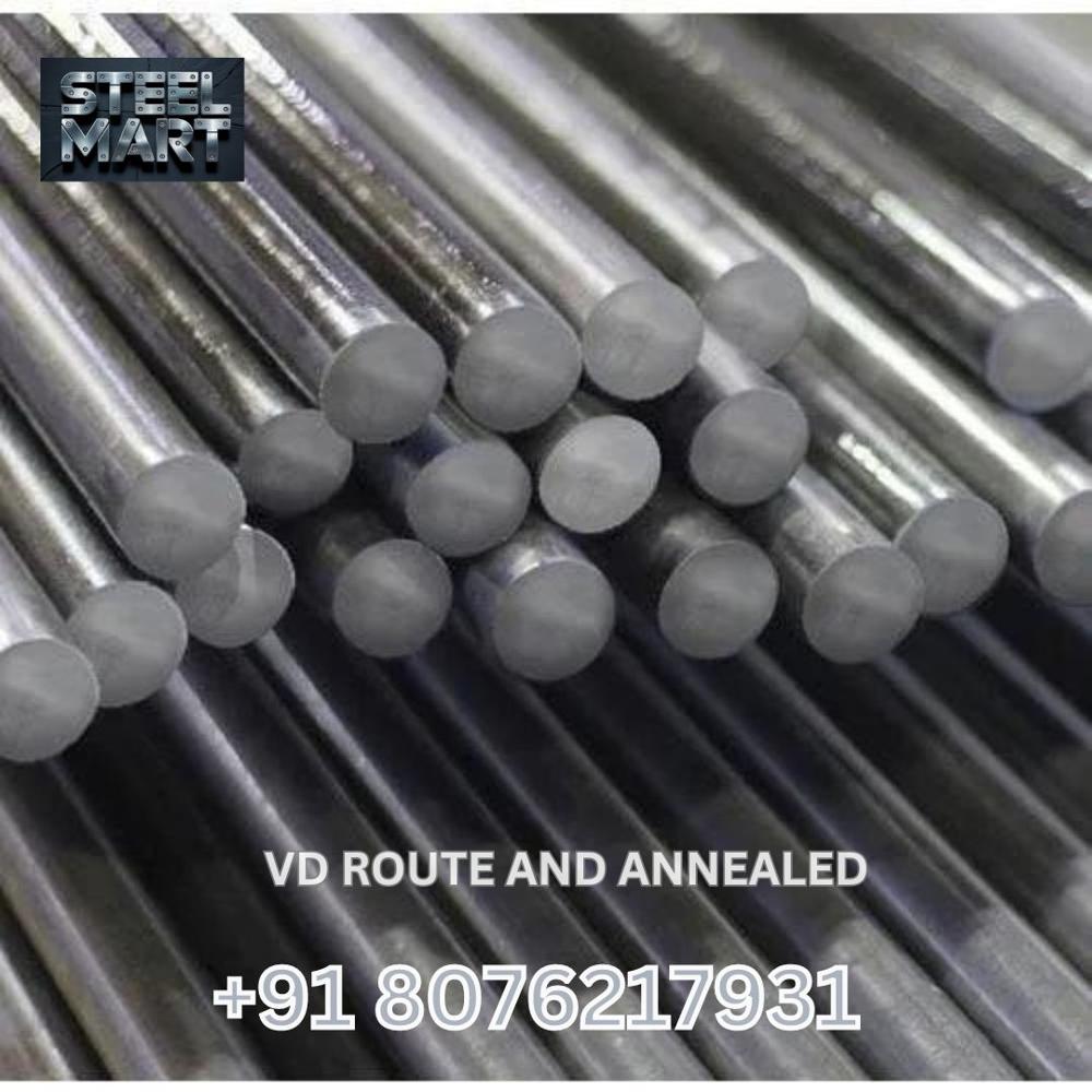 En 31 VD Route And Annealed Heavy Duty Forged Round Bar