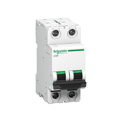 A9N2P40Cgn 2P 40A Miniature Circuit Breaker - Color: White