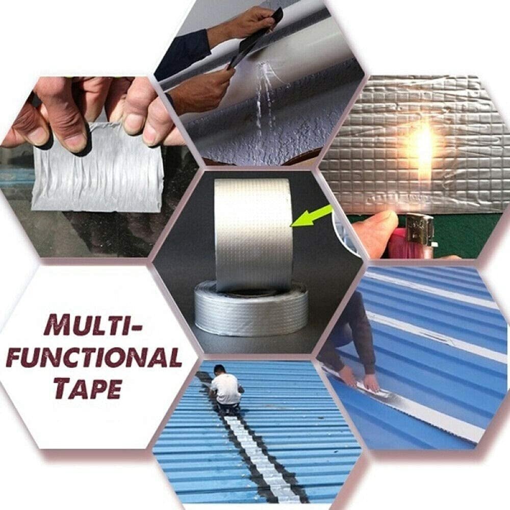 Aluminum Foil Butyl Tape Leakage Repair Waterproof Sealing Tape