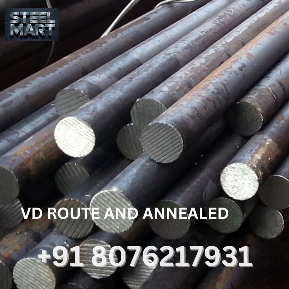 EN24 VD Route And Annealed Heavy Duty Forged Round Bar
