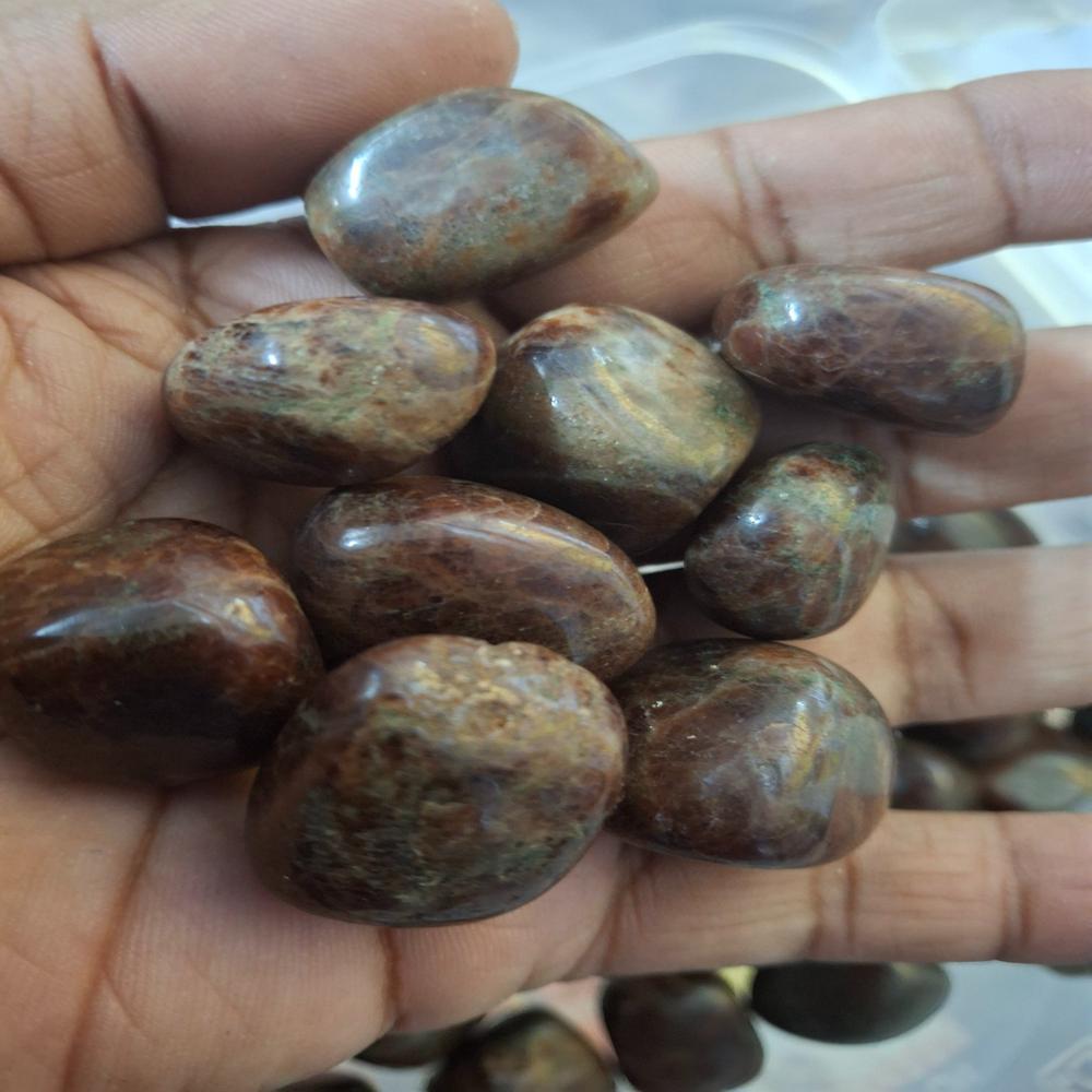 Natural Garnet Tumbled Stone