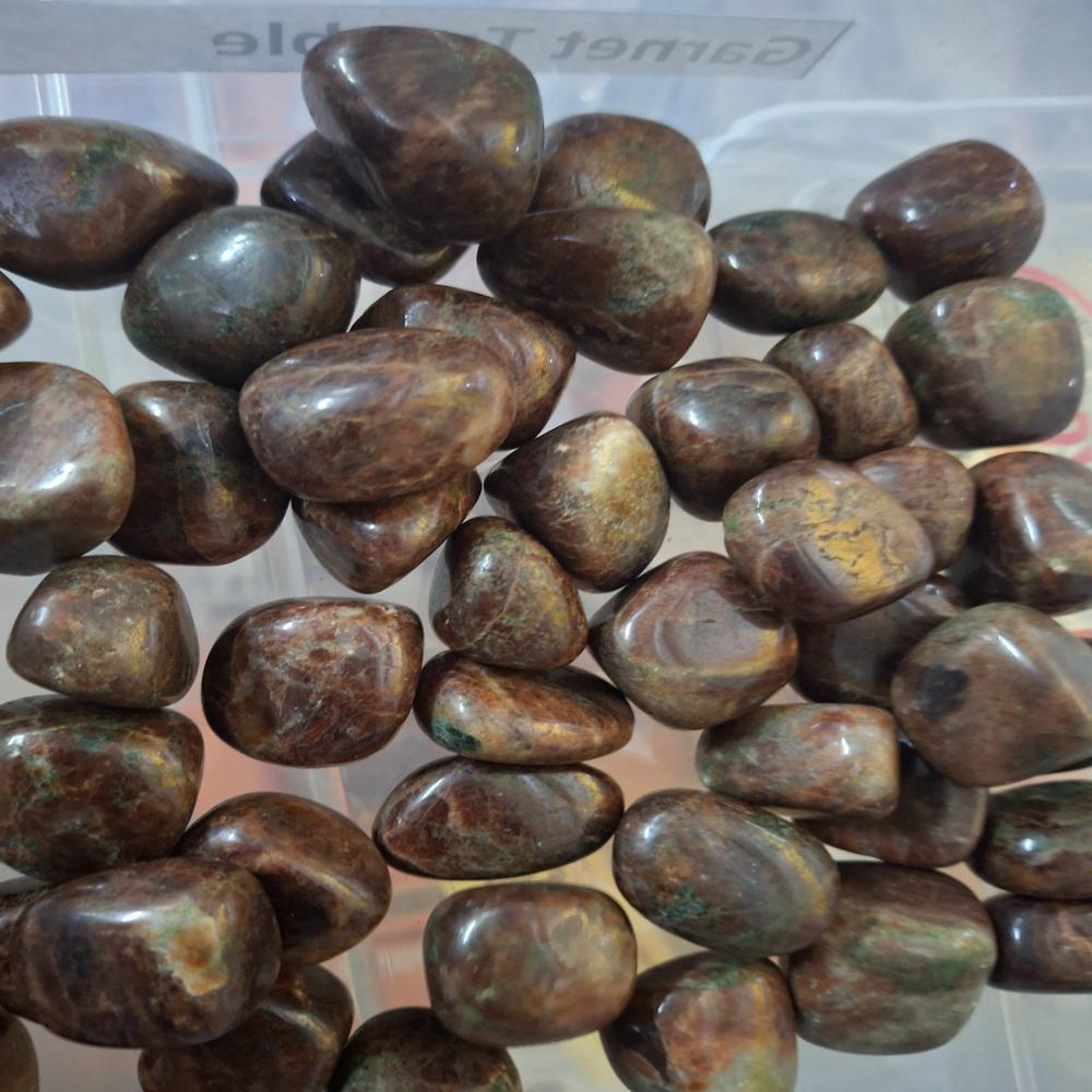 Natural Garnet Tumbled Stone