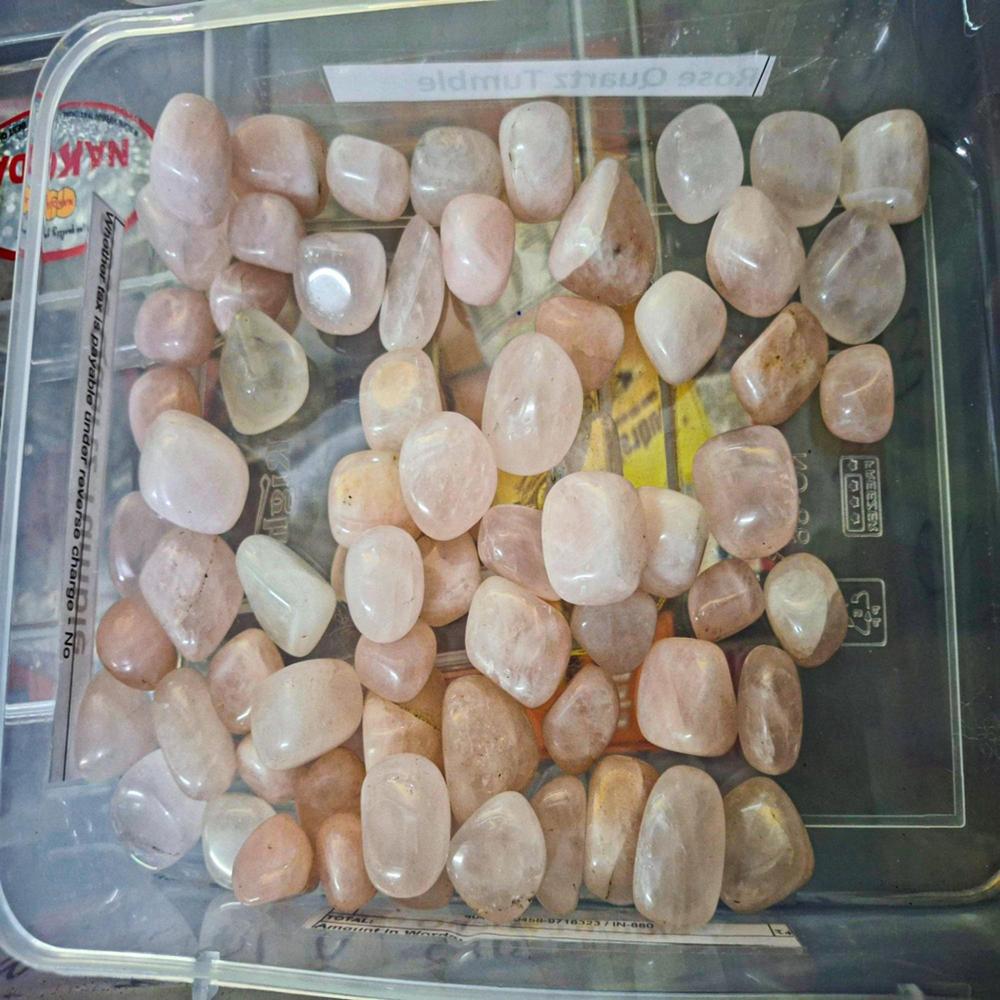 Rose Quartz Tumbled Stones