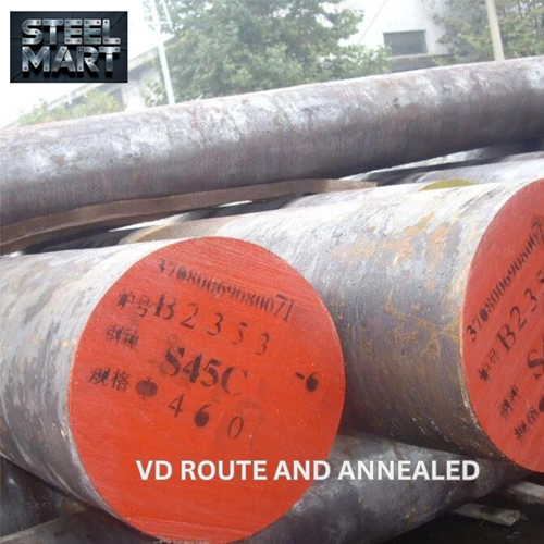 EN24 VD Route And Annealed Rolled Round Bar