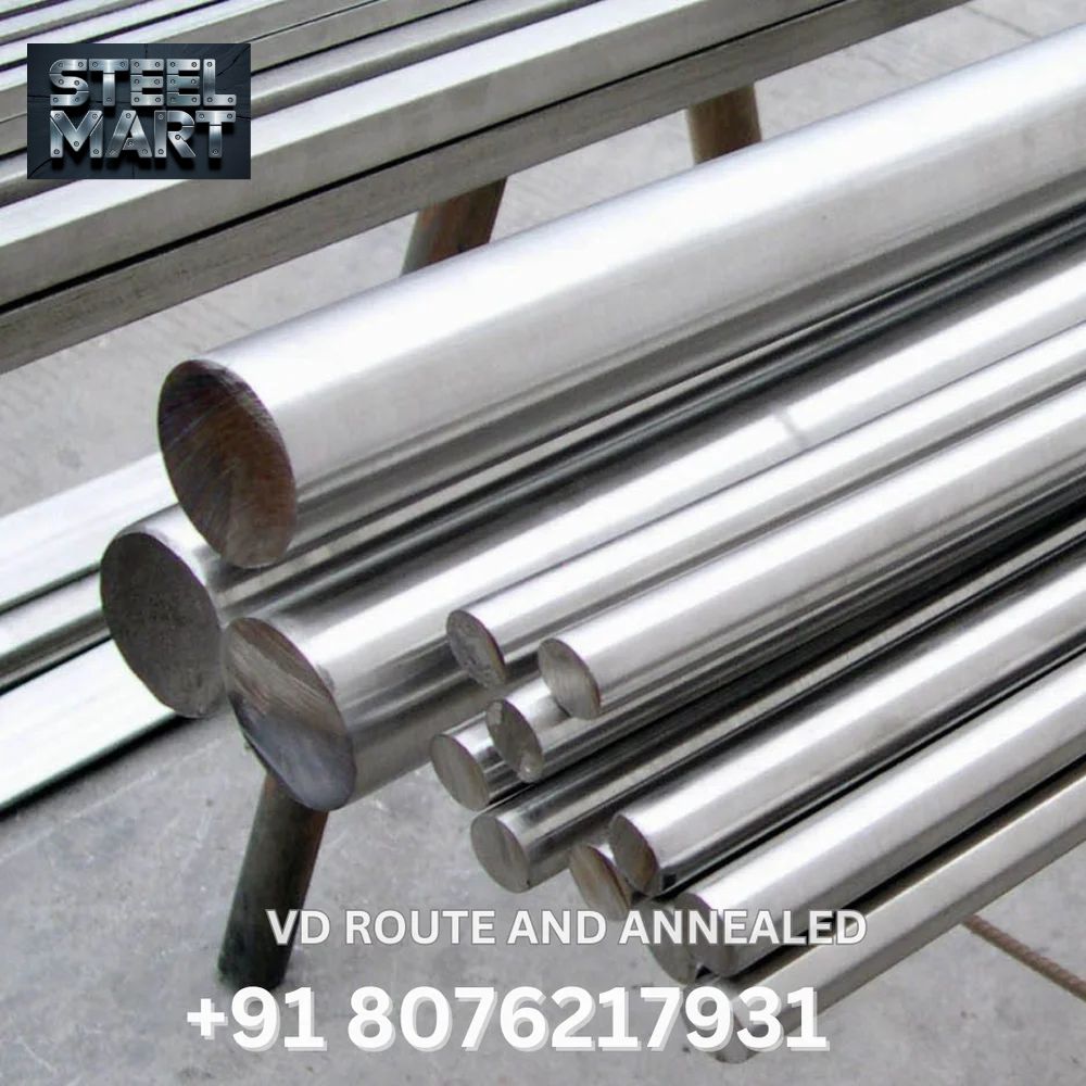 EN19 VD Route And Annealed Heavy Duty Forged Round Bar