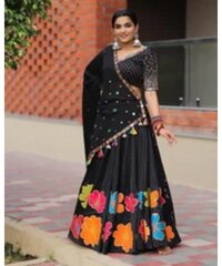 Printed Navratri Designer Chaniya Choli