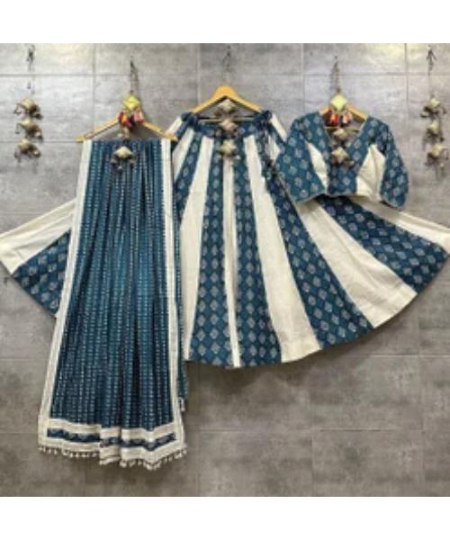 Printed Navratri Designer Chaniya Choli