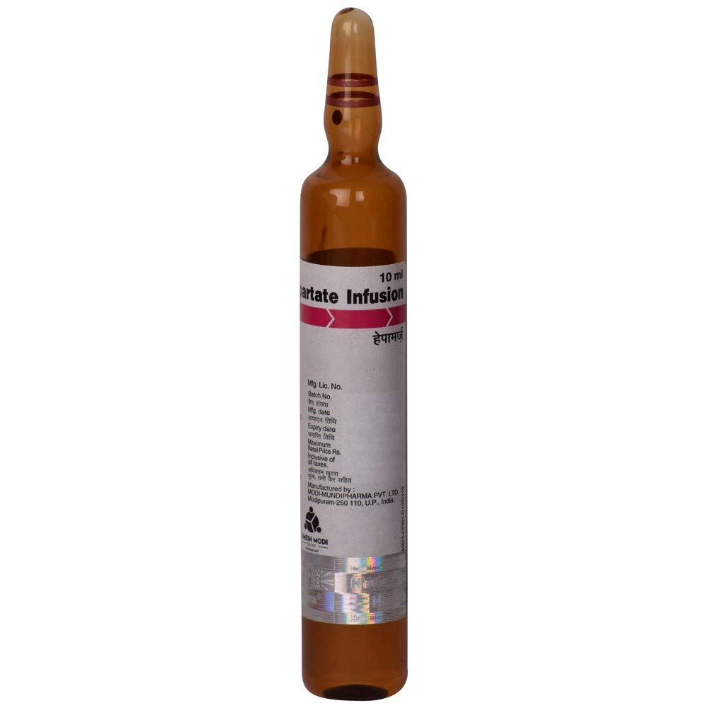Hepamerz L-Ornithine L-Aspartate Infusion 5 mg