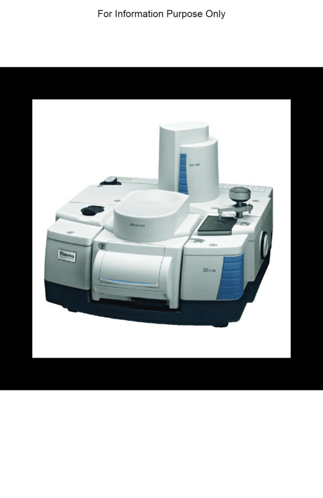 Thermo Fisher Nicolet Is 5n Ft-nir Spectrometer