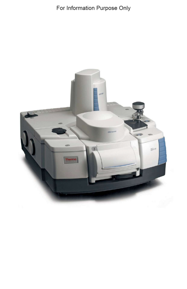 Thermo Fisher Nicolet Is 5n Ft-nir Spectrometer