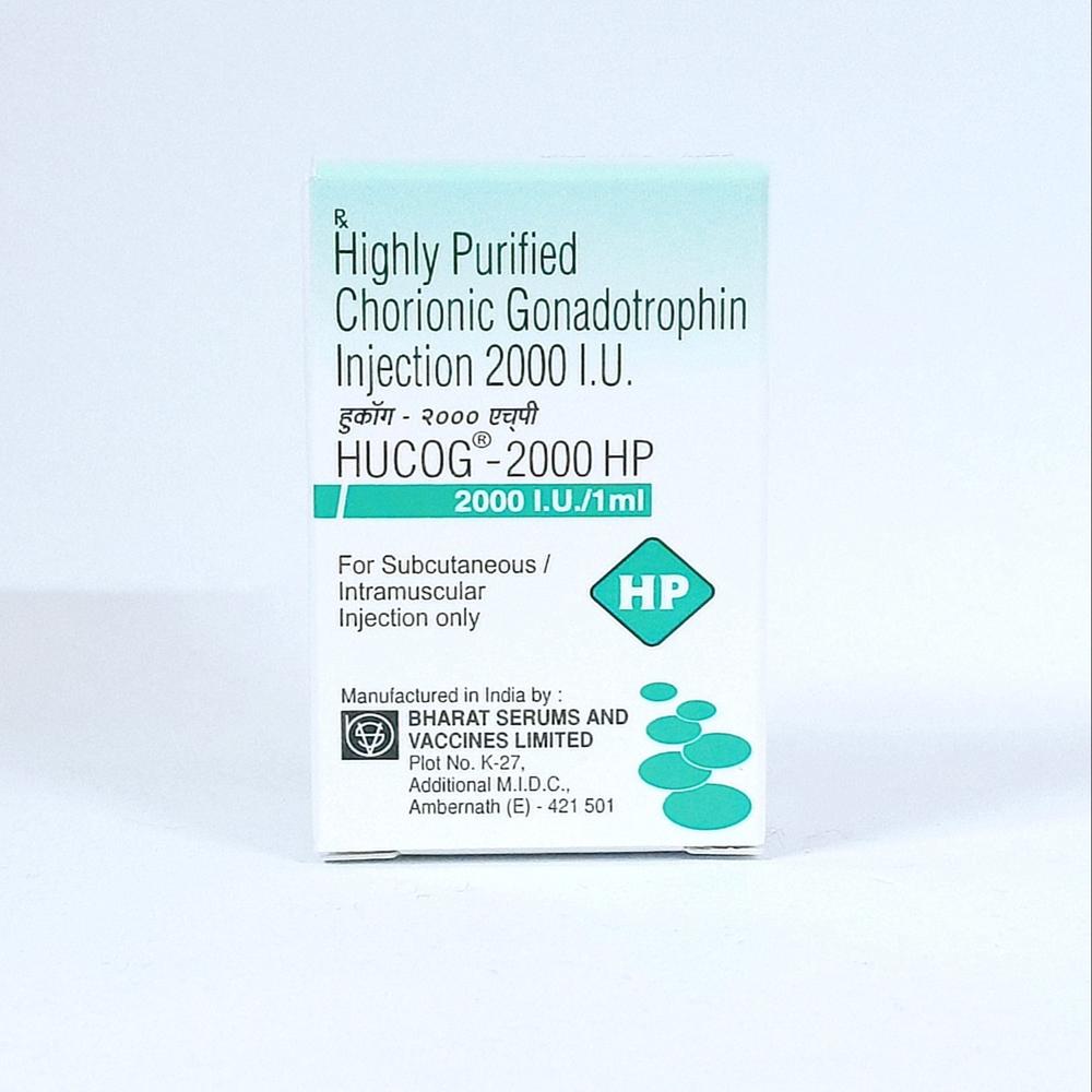 Hucog Hp Chorionic Gonadotropin Injection 2000iu - Physical Form: Liquid