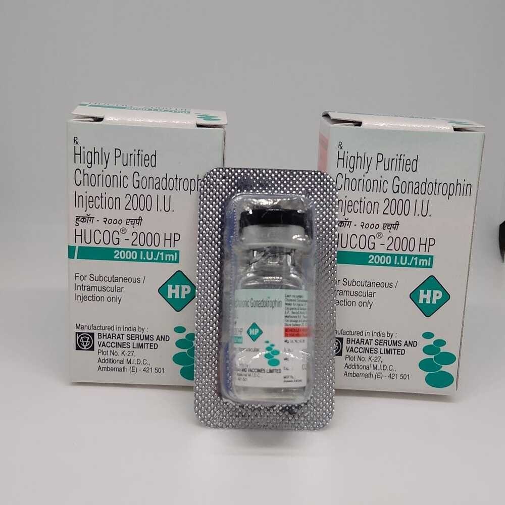 Hucog Hp Chorionic Gonadotropin Injection 2000iu - Physical Form: Liquid