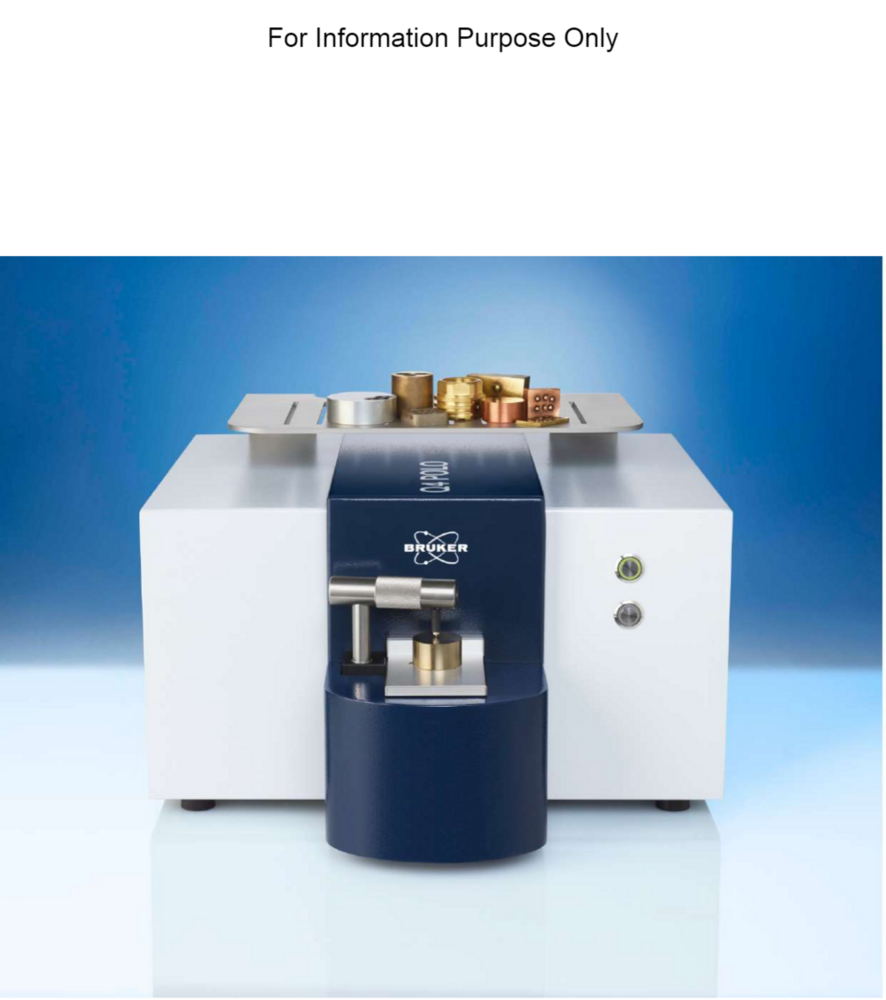 Bruker Optical Emission Spectrometer