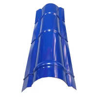 Ridge Roof Sheet - Stainless Steel, 15"x10" & 5"x3.5", 3mm Thickness | Plain Texture, Galvanised Finish, Ridge Tile Type