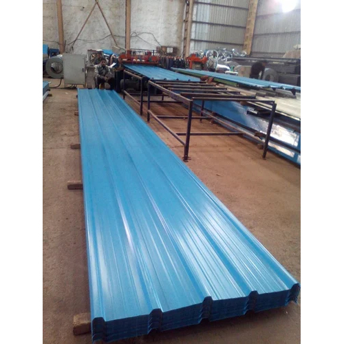 Jsw Color Coated Metal Roofing Sheet - Length: 10 Foot (Ft)