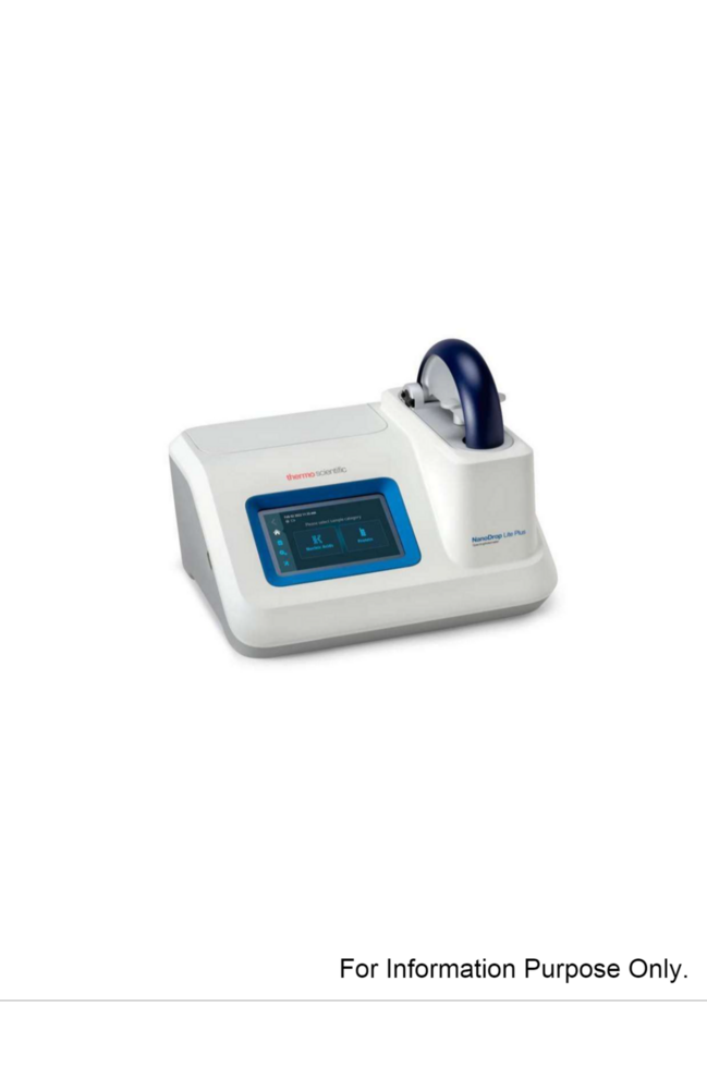 Thermo Fisher Nanodrop Lite Plus Spectrophotometers at Best Price in ...