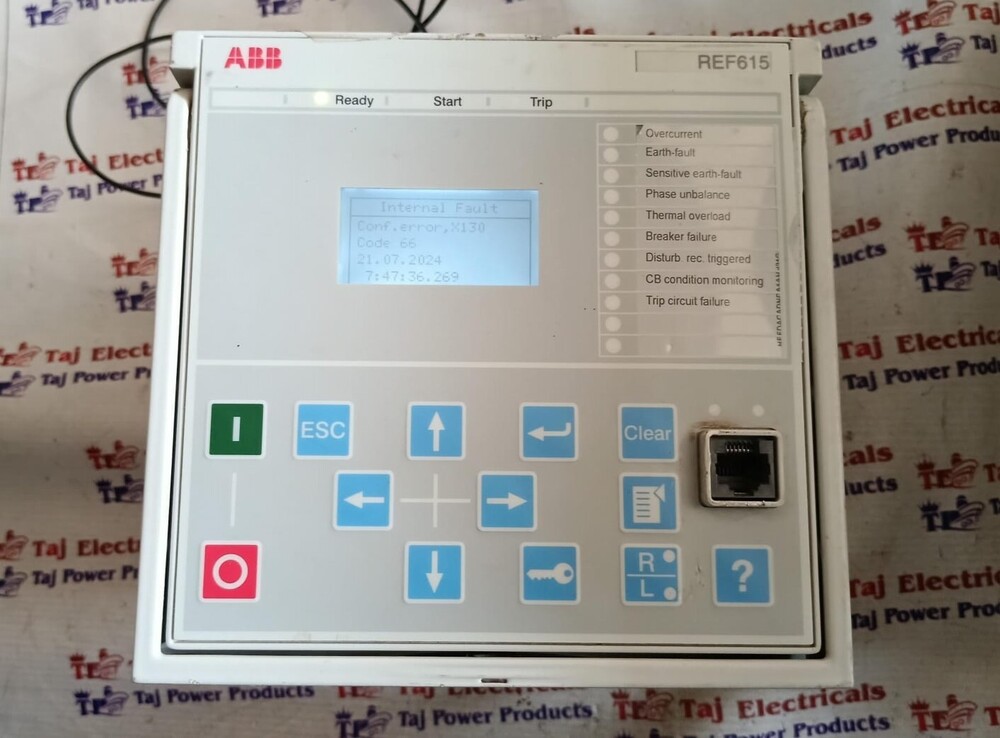 ABB REF615E_1G HBFDACADNDA1ANN21G PROTECTION RELAY