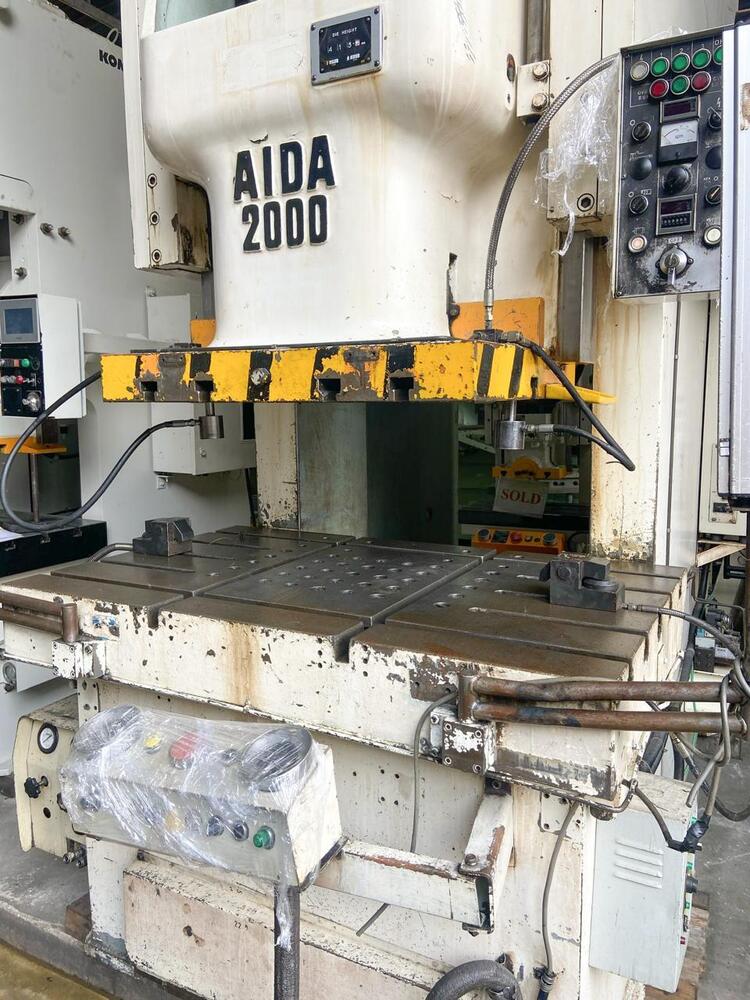 1633 Aida C Frame Single Crank Press - Size: Standard