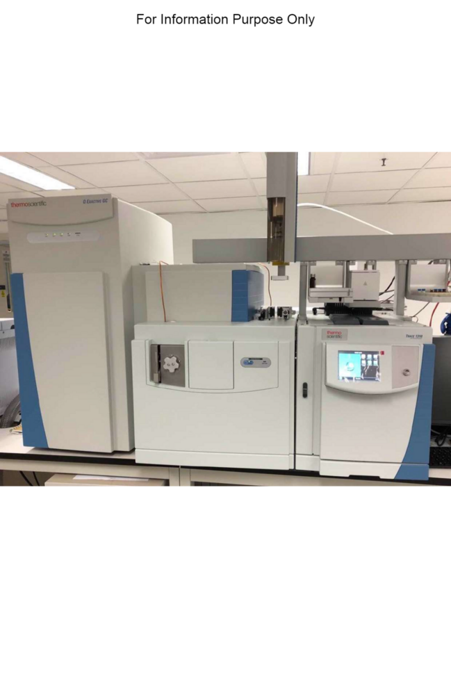 Thermo Fisher Exactive Gc Orbitrap Gcms System