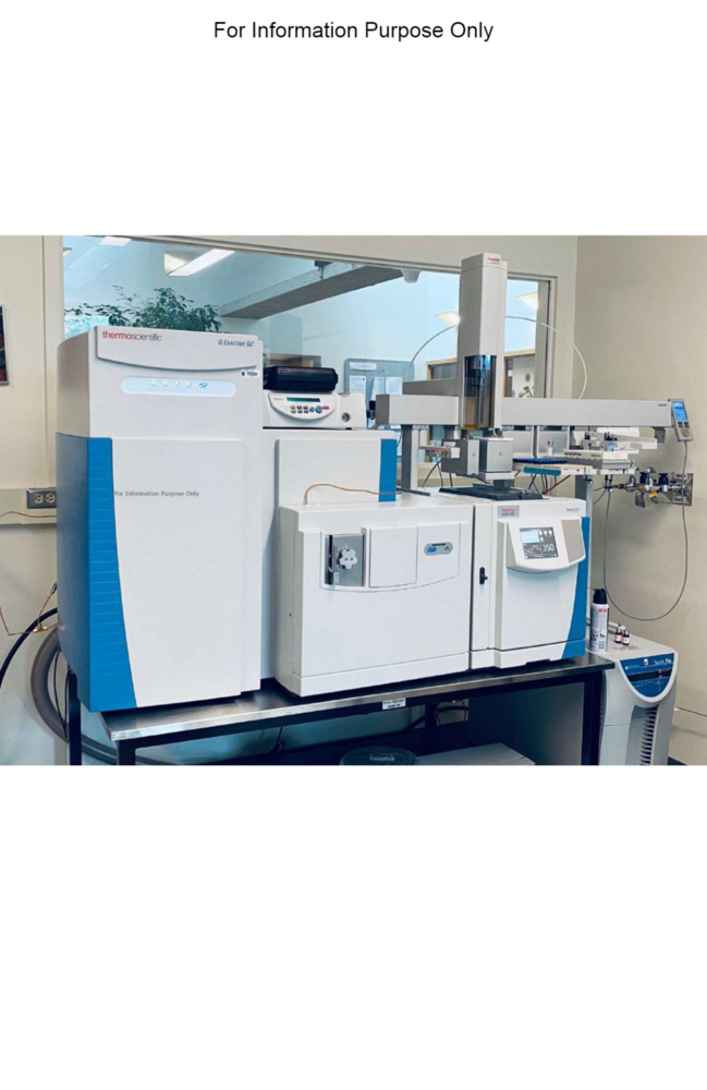 Thermo Fisher Exactive Gc Orbitrap Gcms System