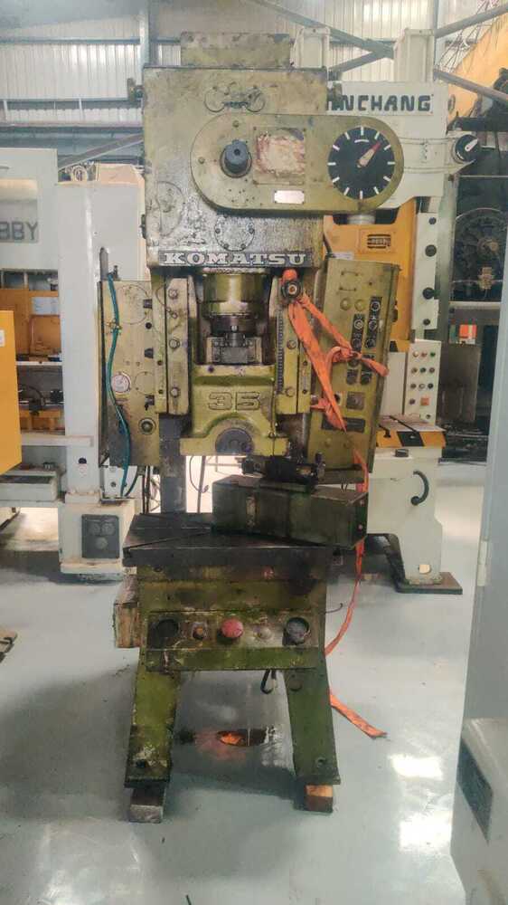 1636 KOMATSU C FRAME SINGLE CRANK PRESS