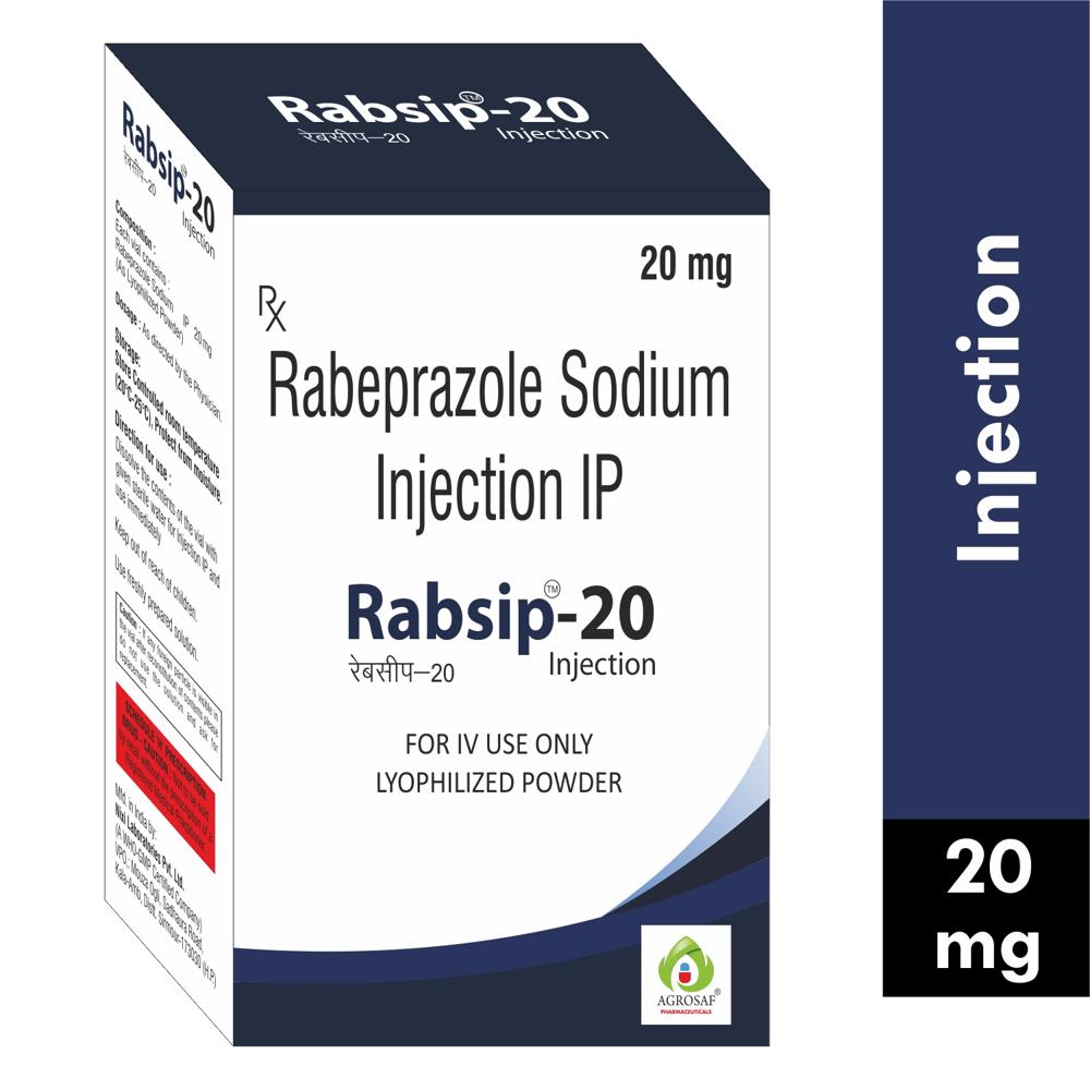 RABSIP 20 INJECTION - RABEPRAZOLE 20MG INJECTION