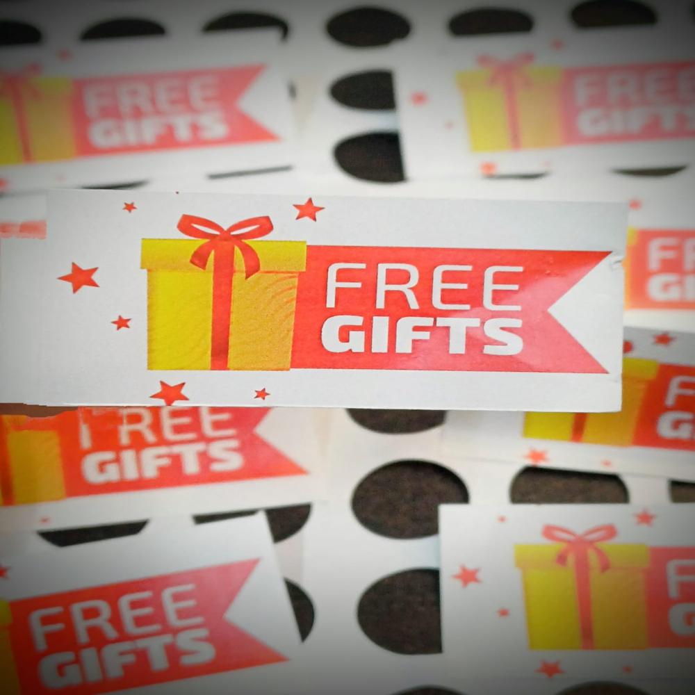 Gift Voucher Stickers