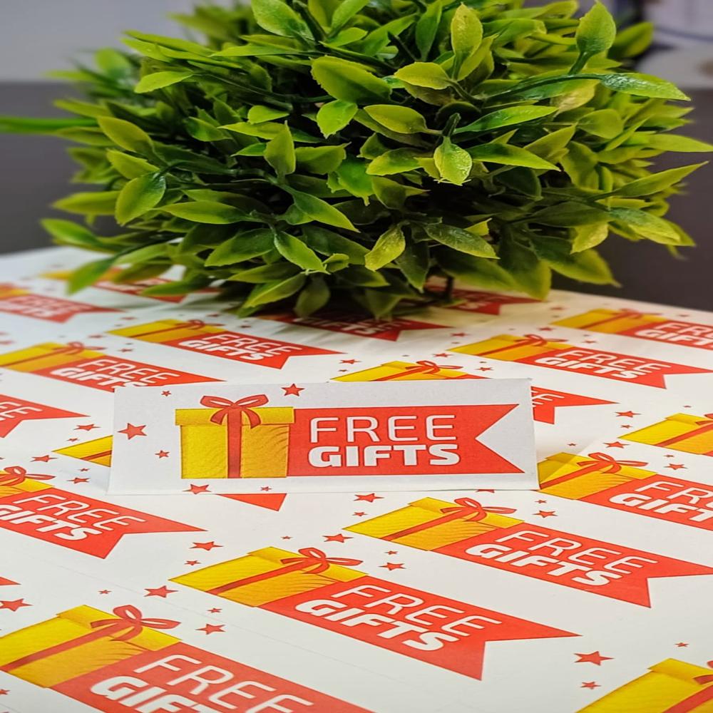 Gift Voucher Stickers