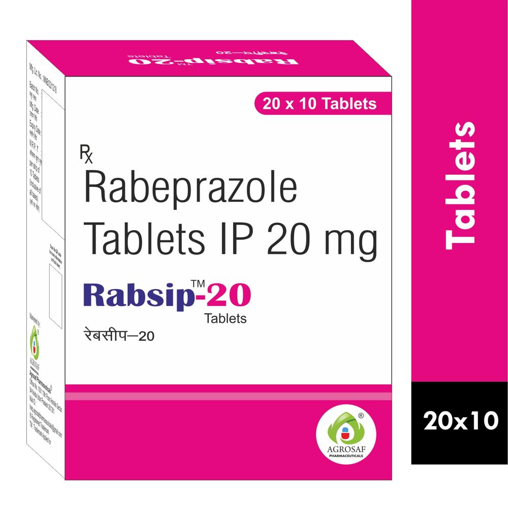 RABSIP 20 TABLET - RABEPRAZOLE 20MG TABLET