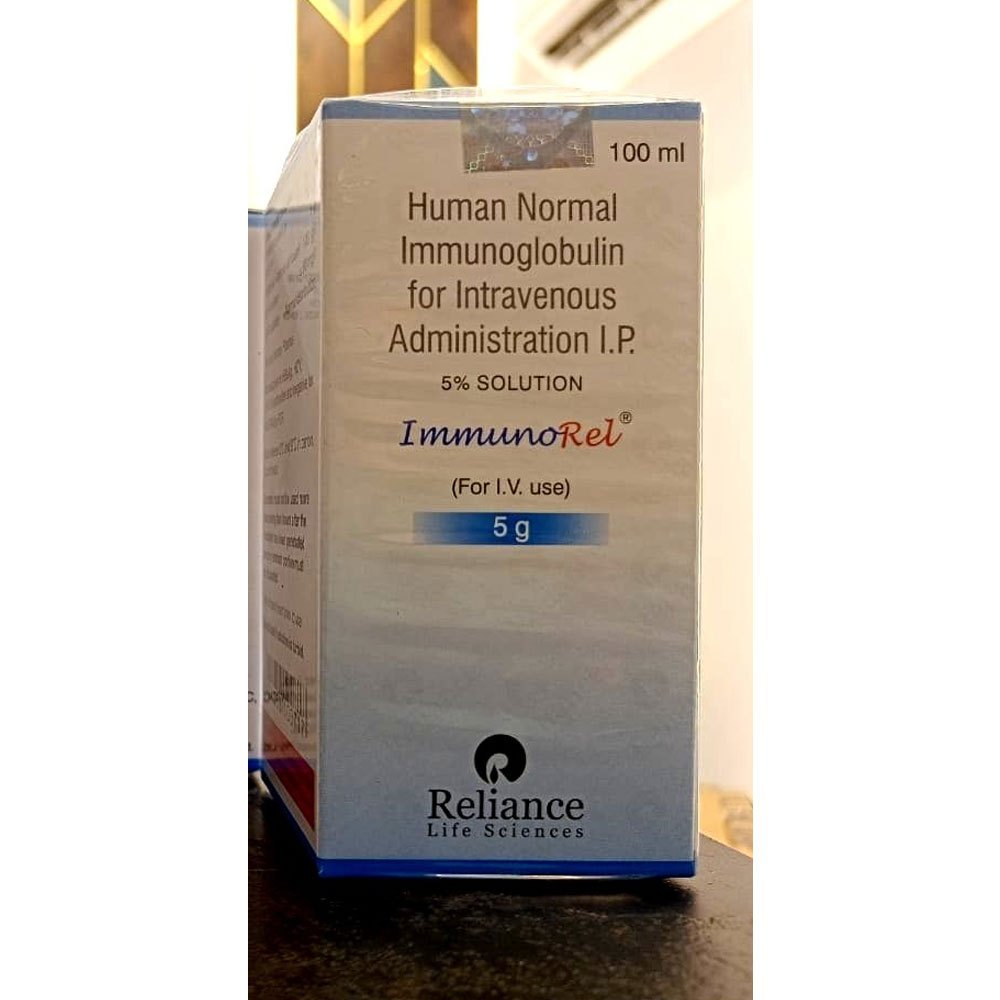 Immunorel Human Gamma Globulin Infusion5gm 