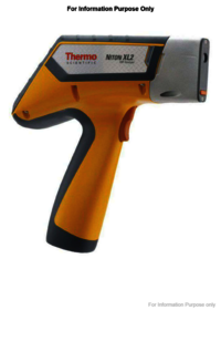 Thermo Fisher Niton  XL2 XRF Analyzer