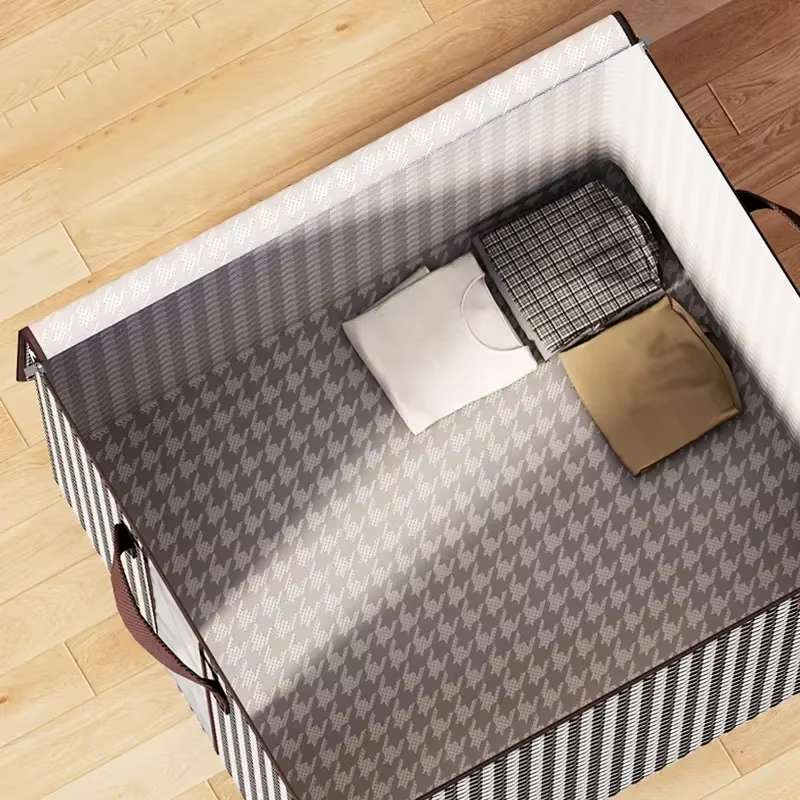 FOLDABLE QUILT STORAGE BAG