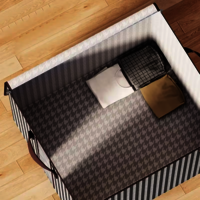 FOLDABLE QUILT STORAGE BAG