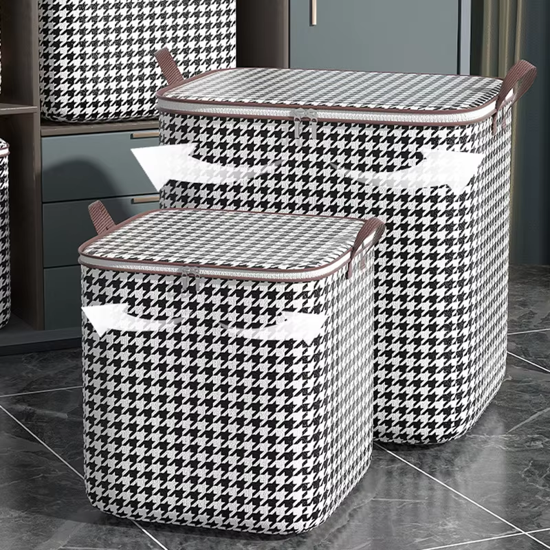 FOLDABLE QUILT STORAGE BAG