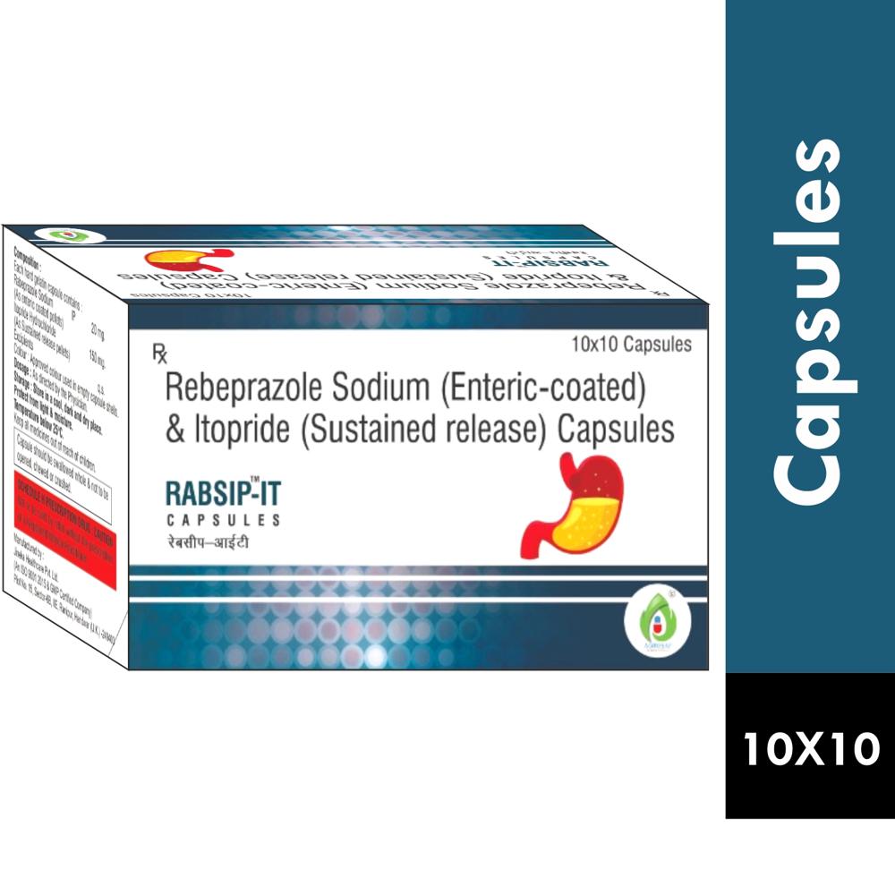 RABSIP IT CAPSULE - Rabeprazole (20mg) + ITOPRIDE (150mg)